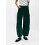 Object barrel jeans met taillebandje groen