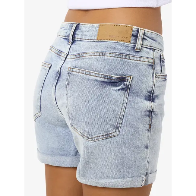 Noisy may shorts light blue denim