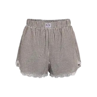 Noisy may shorts met fijne ruit