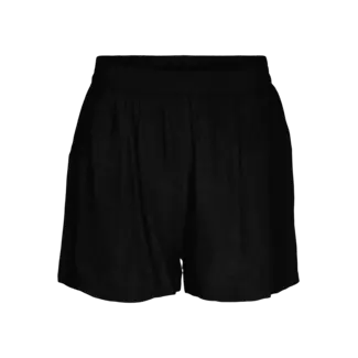 Noisy may shorts linnenmix zwart