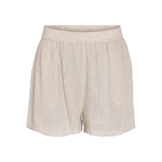 shorts linnenmix naturel