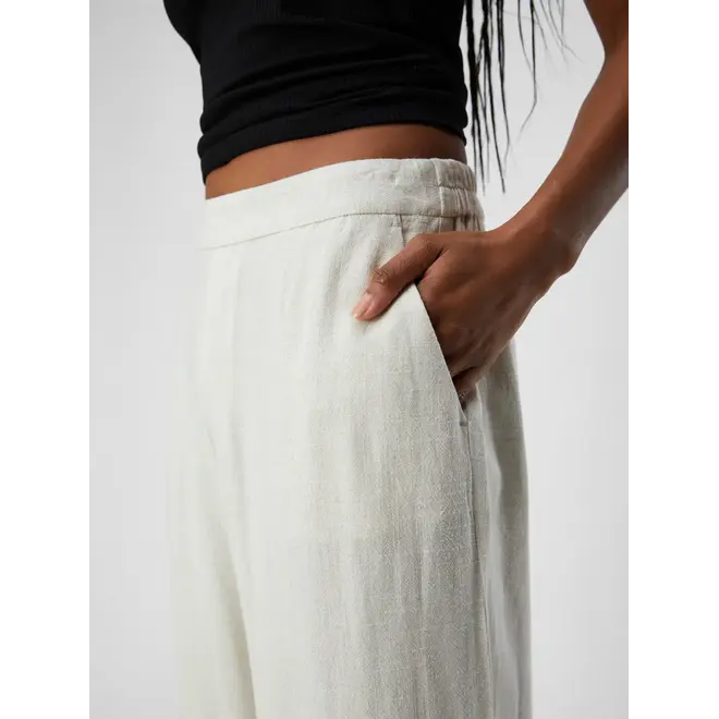 pantalon linnenmix naturel