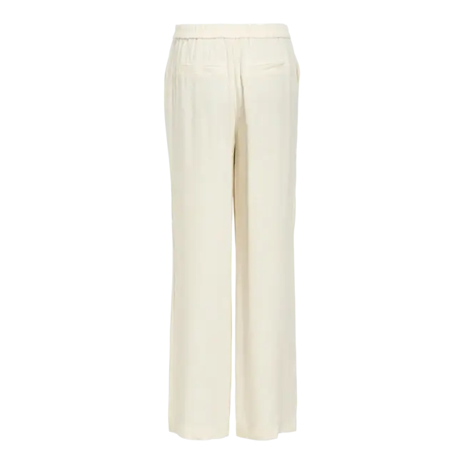 Object pantalon linnenmix naturel