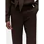 Object pantalon linnenmix bruin