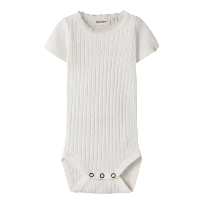 body met crochet neklijn