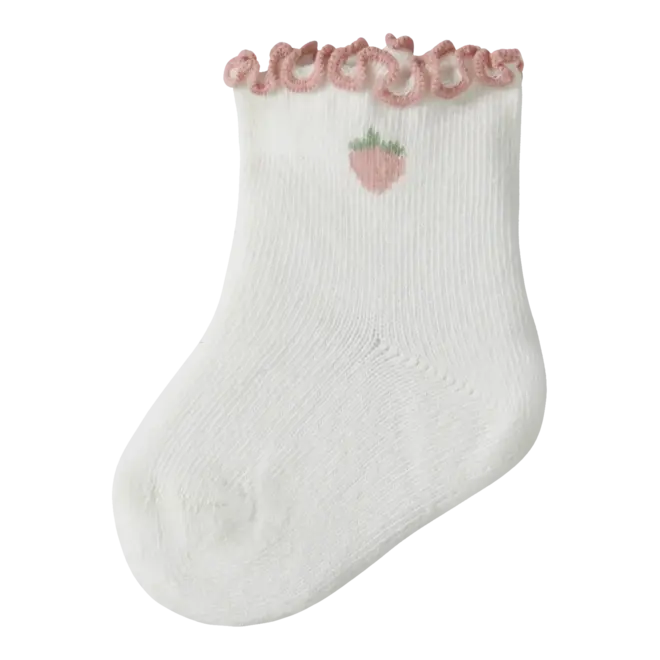sokjes met aardbei