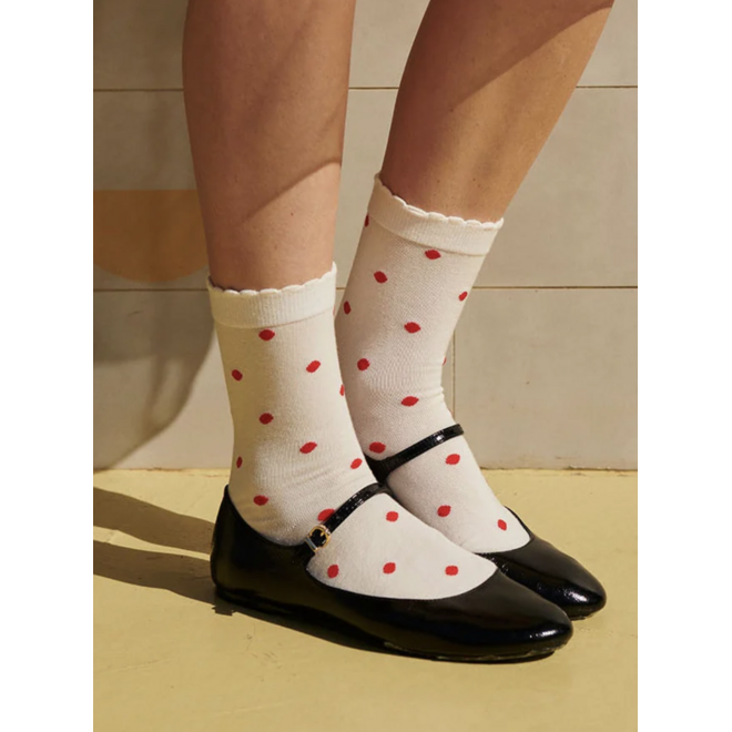 Sokken met stipjes
