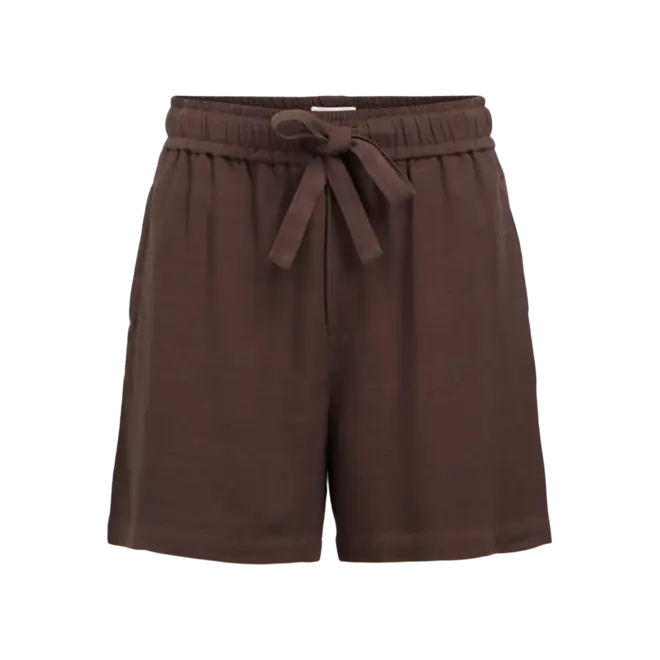 shorts in linnenmix bruin