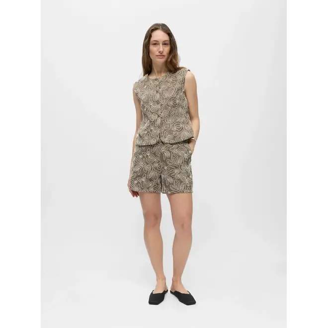 gilet met borduursels