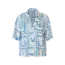 Object blouse met print