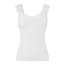 PIECES tanktop met kant wit