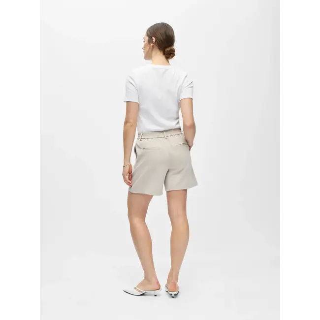 Object korte pantalon beige