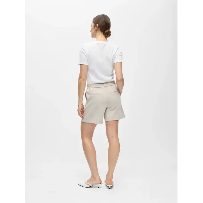 korte pantalon beige