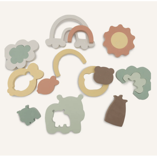 Badpuzzel kangoeroes