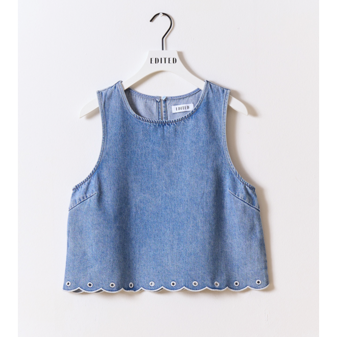 Denim top