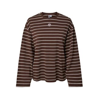 PIECES Gestreepte longsleeve