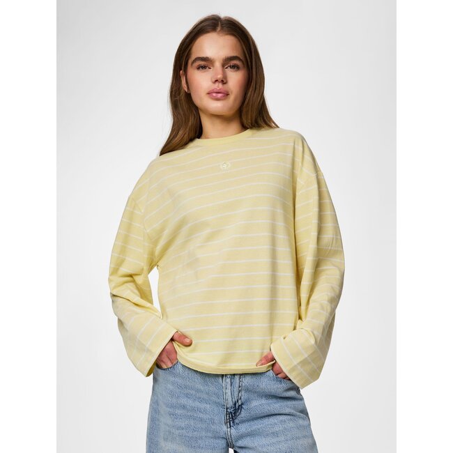 PIECES Gestreepte longsleeve