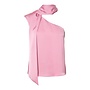 One shouldertop met sjaal