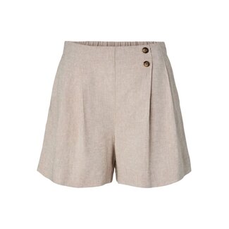 YAS Linnen korte broek