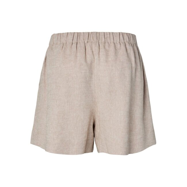 YAS Linnen korte broek
