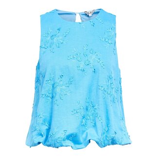 Object Geborduurde mouwloze top