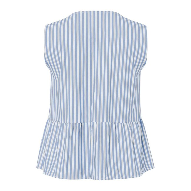 PIECES Strik mouwloze top