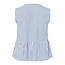 PIECES Strik mouwloze top