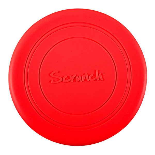 Scrunch Siliconen Frisbee 'Red'