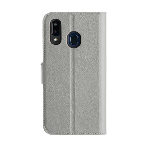 Promiz Wallet Case - Grey, Samsung Galaxy A40