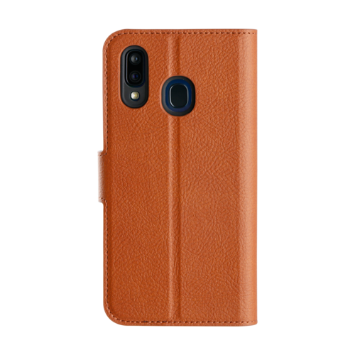 Promiz Wallet Case - Brown, Samsung Galaxy A40