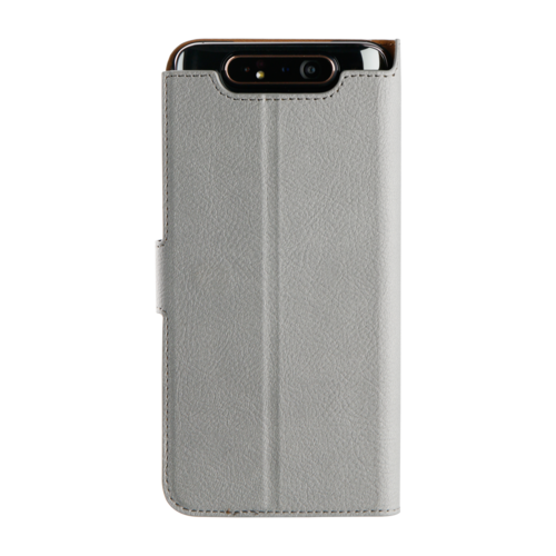 Promiz Wallet Case - Grey, Samsung Galaxy A80