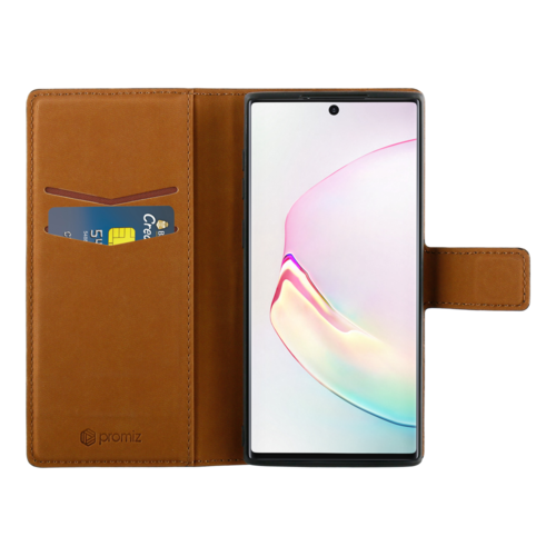 Promiz Wallet Case - Black, Samsung Galaxy Note 10