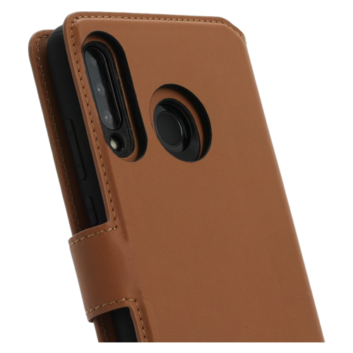 Minim Minim 2 in 1 Wallet Case - Light Brown, Huawei P30 Lite