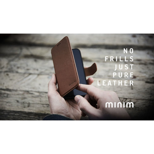 Minim Minim 2 in 1 Wallet Case - Light Brown, Huawei P30 Lite