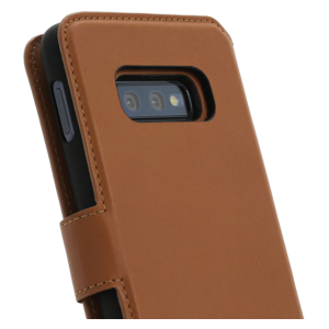 Minim Minim 2 in 1 Wallet Case - Light Brown, Samsung Galaxy S10e