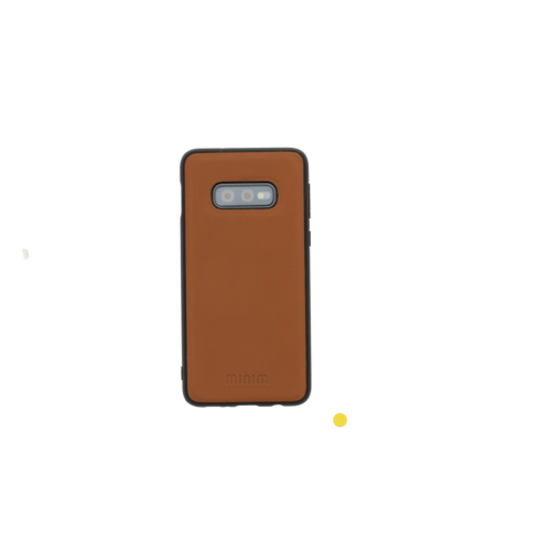 Minim Minim 2 in 1 Wallet Case - Light Brown, Samsung Galaxy S10e