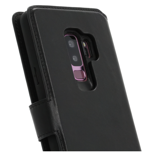 Minim Minim 2 in 1 Wallet Case - Black, Samsung Galaxy S9+