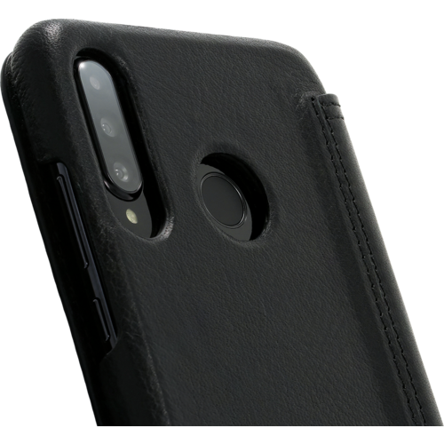 Minim Minim Book Case - Black, Huawei P30 Lite
