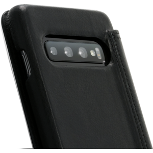 Minim Minim Book Case - Black, Samsung Galaxy S10