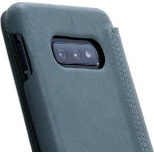 Minim Minim Book Case - Light Blue, Samsung Galaxy S10e