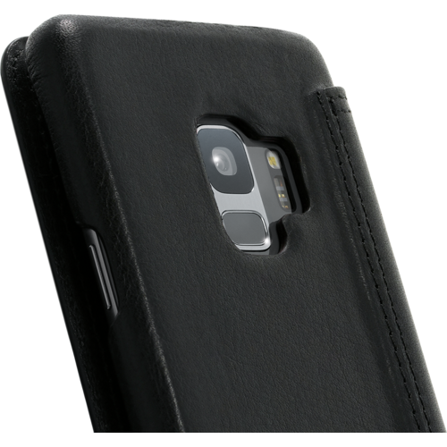 Minim Minim Book Case - Black, Samsung Galaxy S9