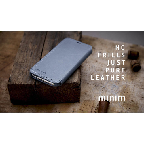 Minim Minim Book Case - Black, Samsung Galaxy S9+