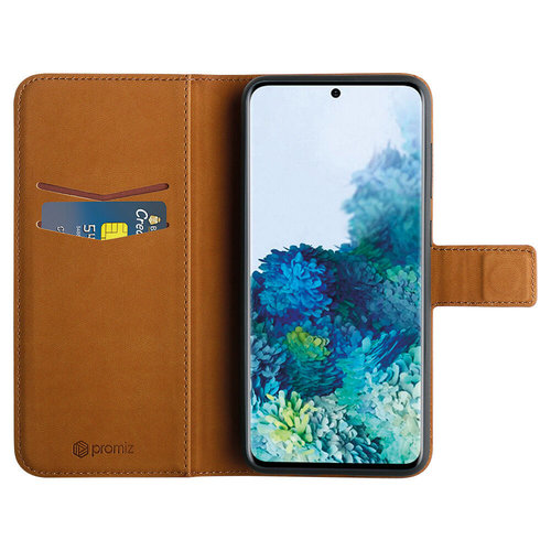 Promiz Wallet Case - Samsung Galaxy S20 Ultra Brown