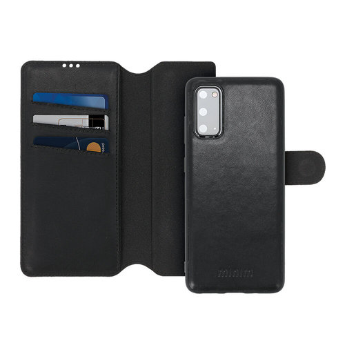 Minim Minim 2 in 1 Wallet Case - Black, Samsung Galaxy S20