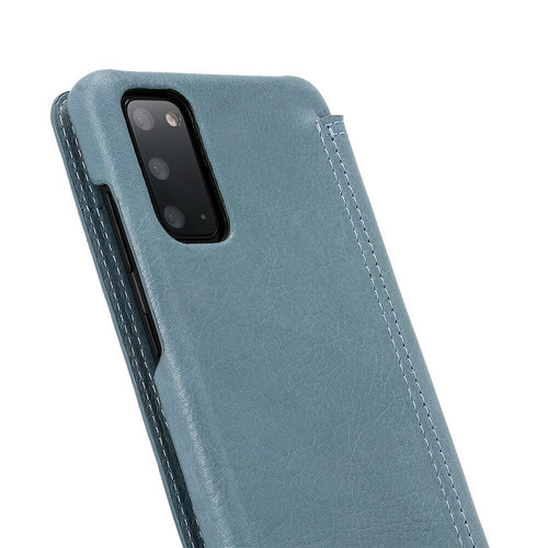 Minim Minim Book Case - Light Blue, Samsung Galaxy S20