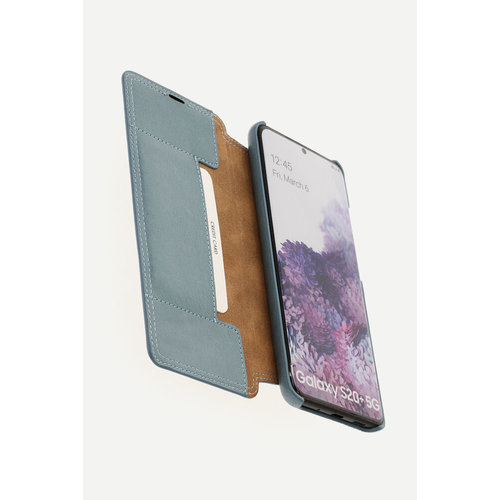 Minim Minim Book Case - Light Blue, Samsung Galaxy S20+