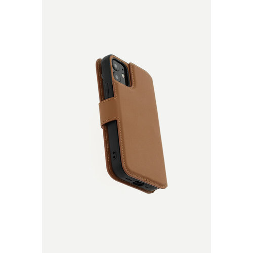 Minim Minim 2 in 1 Wallet Case - Light Brown, Apple iPhone 12 mini