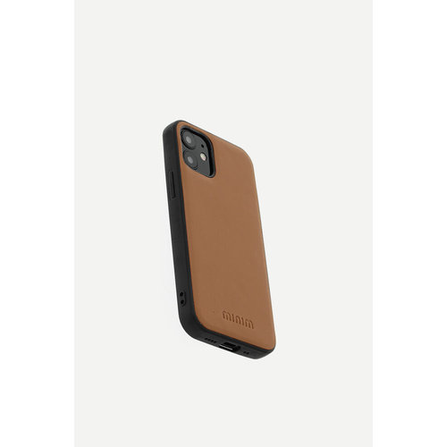 Minim Minim 2 in 1 Wallet Case - Light Brown, Apple iPhone 12 mini
