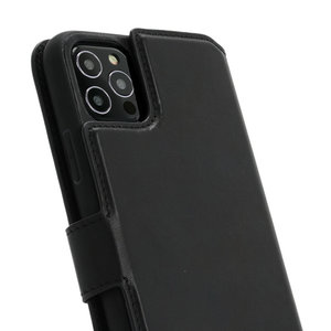 Minim Minim 2 in 1 Wallet Case - Black, Apple iPhone 12 / 12 Pro