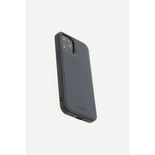 Minim Minim 2 in 1 Wallet Case - Dark Blue, Apple iPhone 12 / 12 Pro